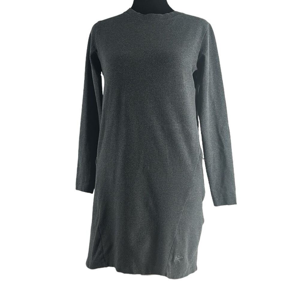 Abito Arc'teryx Sirrus tasche laterali zip escursionismo abbigliamento attivo tg xs