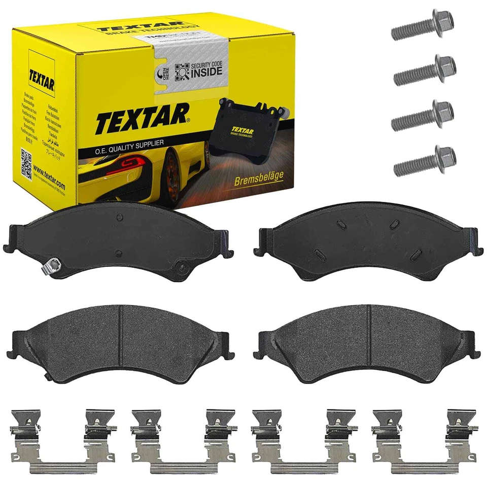 TEXTAR BREMSBELÄGE VORNE passend für FORD RANGER TKE ab Baujahr 2012