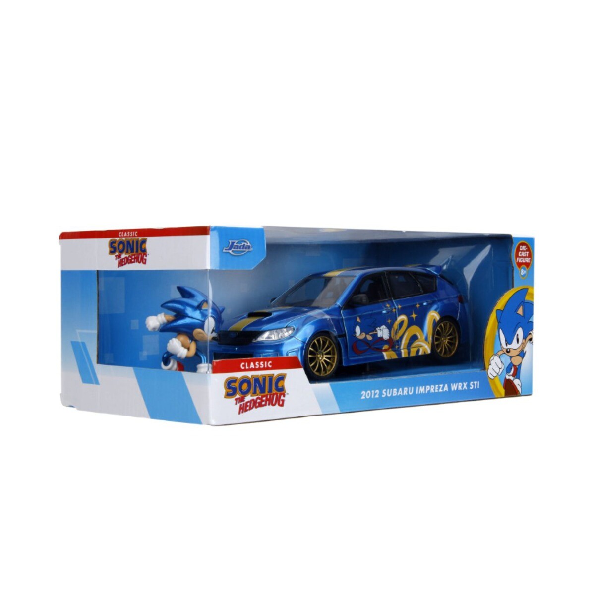 Jada Toys Sonic the Hedgehog 2012 Subaru Impreza WRX STI 1