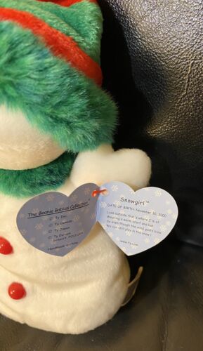 Ty Beanie Babies Snowgirl - Picture 2 of 3
