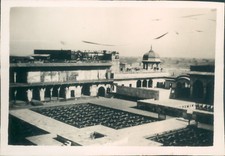 India 1931 Agra Fort View the Queens vineyard Original Photo  3.5 x 2.5 inch