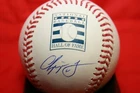 CHIPPER JONES AUTOGRAPHED SIGNED HALL OF FAME BASEBALL ATLANTA BRAVES RARE