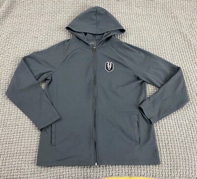 Antigua Las Vegas Silver Knights Lightweight Sweater Full Zip Gray Size M NHL