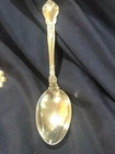 GORHAM CHANTILLY 1895 SERVING SPOON 8 1/2 IN NO MONOGRAM