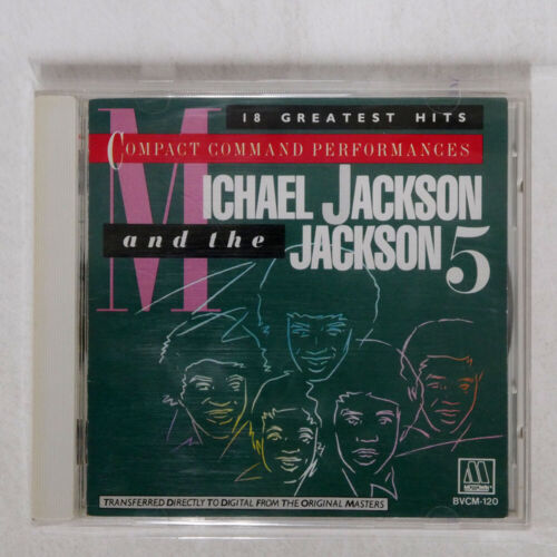MICHAEL JACKSON AND THE JACKSON 5 18 GREATEST HITS MOTOWN BVCM120 JAPAN 1CD - Picture 1 of 1