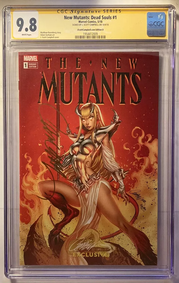 New Mutants Dead Souls #1 J Scott Campbell Cover A Magik Variant