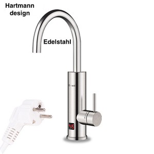 Hochwertiges Hartmann 3000w Edelstahl Durchlauferhitzer Warmwasser Wasserhahn Ebay
