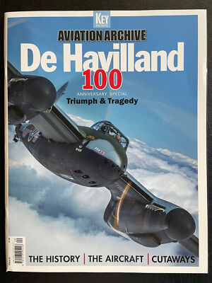DE HAVILLAND 100 ANNIVERSARY RAF MOSQUITO VAMPIRE COMET VENOM MOTH DOVE DRAGON S