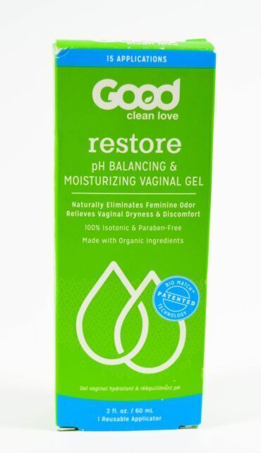 NEW Good Clean Love Restore Moisturizing Vaginal Gel 2 oz BIO-MATCH 