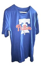 Philadelphia Phillies Youth Blue Primary Logo Short Sleeve T-Shirt Size XL NWT