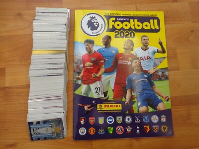 PANINI Football 2020 Album Komplett + 636 Loose Sticker & 48 Updates Set