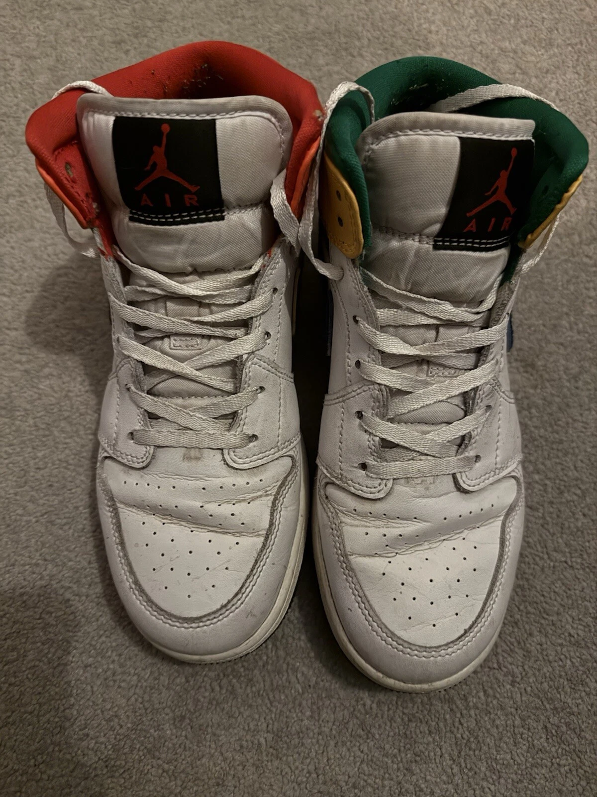 nike jordans taglia 5 multicolore