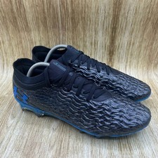 Under Armour Magnetico Elite 5 FG Men's Size 11 Soccer Cleats Black Blue NEW