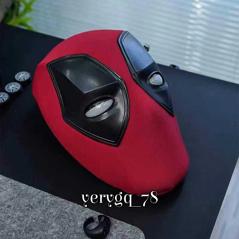 Marvel New Deadpool Headset Electric Remote Control Blink Light Charging Mask  - Image 3 of 4