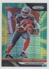 2018 Panini Prizm Rookie Hyper Prizm 184/275 Ronald Jones II #214 eq1