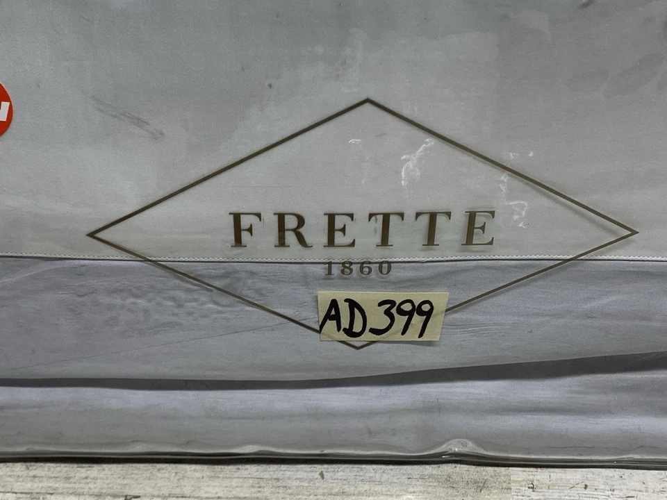 Frette Flying King Duvet Cover White / Light Sky Blue Color New - Image 2 of 4