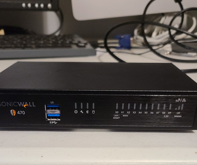 SonicWall TZ470 Network Security/Firewall Appliance