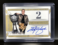 Kyle Busch 2024 Panini National Treasures Racing 2 Cup Championships Auto #6/25
