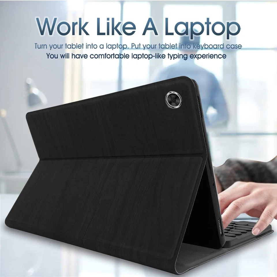 Galaxy Tab A8 10.5" 2022 Backlit Keyboard Case(SM-X200/X205/X207), 7 Color Ba... - Image 4 of 4