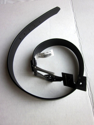 New $36.00 MARC ANTHONY Men Belt -  Black   Size: 30