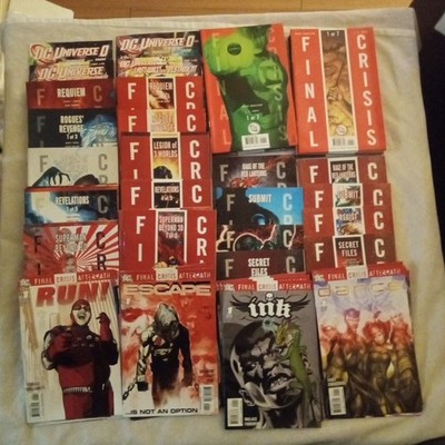 DC Universe Final Crisis Complete Set Variants One Shots Aftermath 82 Comics Lot