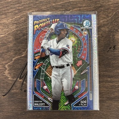 Sebastian Walcott  2024 Bowman - Mega Box Chrome Prospect Power-Up #PP-20 (RC)