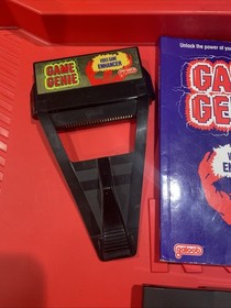 Game Genie Nintendo NES  Camerica Video Game Enhancer With Code Book & Cleaner