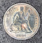 1891-p  Seated Liberty Dime  90% Silver Good Condition Coin!