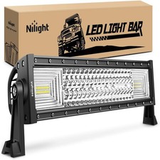 Pre-Owned Nilight 22" Triple Row LED Light Bar Flood/Spot Combo
