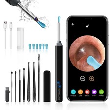 Ear Wax Remova Ear Wax Remover Tool with 8 Ear Set, Ear Cleaner with Camera