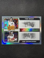 2021 Classics Tom Brady Rob Gronkowski Classic Combos #CC-TR