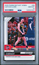 PSA 10 Caitlin Clark  2025-26 Panini Instant WNBA #68 Stops Liberty - PR /2146