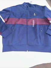 Polo Ralph Lauren Granatowa Pełny zamek Bluza Kurtka dresowa Fabrycznie nowa z metką (J1)