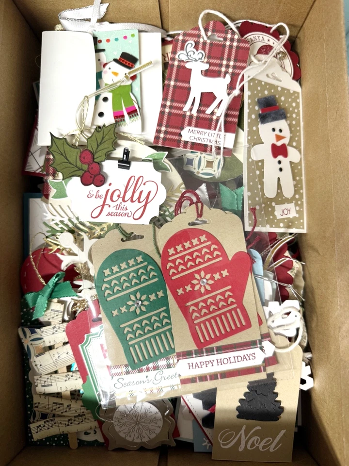 Lote de 75 etiquetas de adornos intercambiables 3D de Navidad para estampación decoración navideña -ÚLTIMO Foto 2 de 4