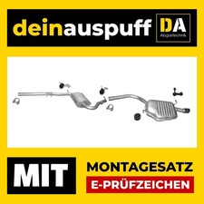 Auspuffanlage für Audi A4 2.0 Stufenheck Avant Auspuff C343