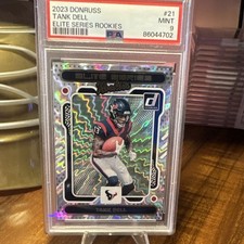 Panini Donruss 2023 Elite Series Rookies Tank Dell #21 PSA 9