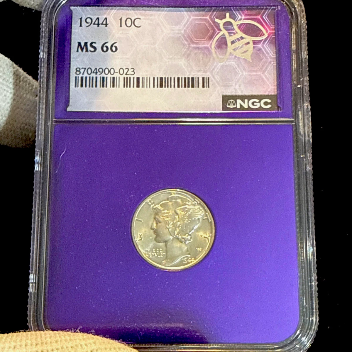 MS 66 Graded 1944 Year Mercury Dimes (1916-1945) for sale | eBay