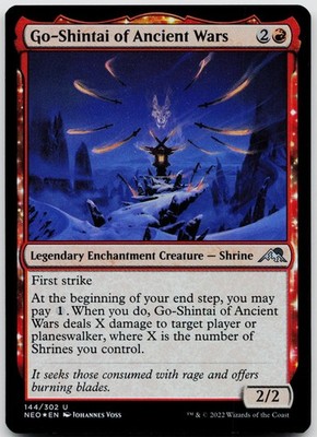 Go-Shintai of Ancient Wars 144 Kamigawa: Magic: The Gathering Foil NM