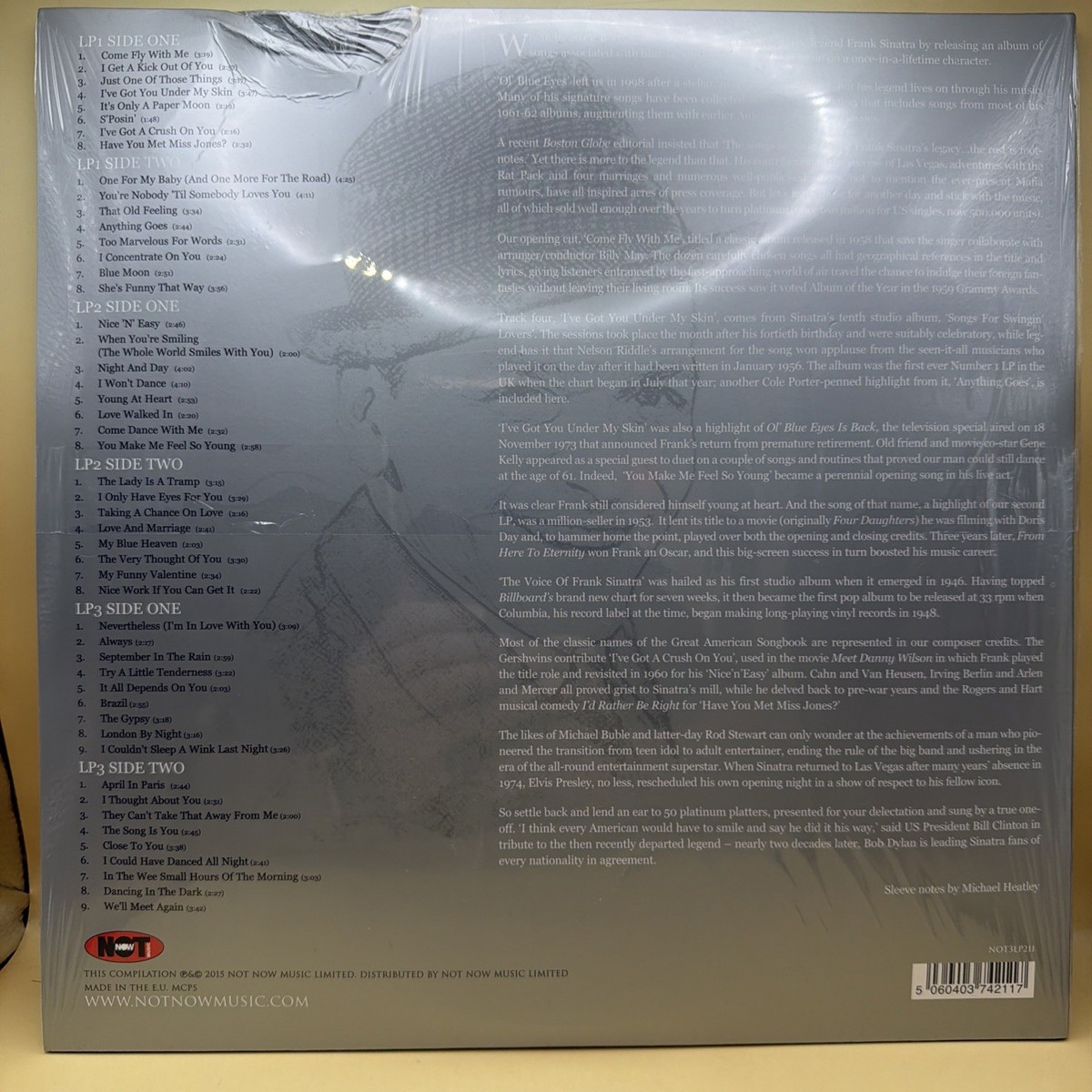 Platinum Collection by Sinatra, Frank (Record, 2015) for sale
