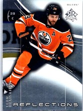 2020-21 Upper Deck #18 Leon Draisaitl Triple Dimensions Reflections