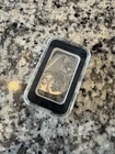 Sexy! Wild Pig Pours 1 Oz .999 Silver Antiqued Art Bar Pirate Skull Capsule