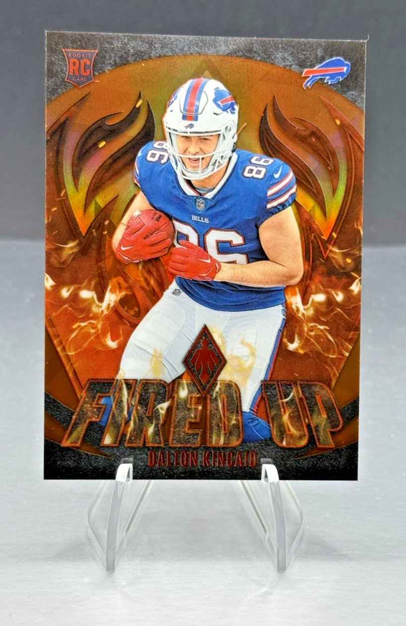 Dalton Kincaid 2023 Panini Phoenix Fired Up #FU-20 Rookie Buffalo Bills RC
