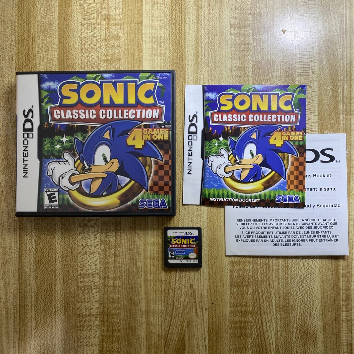 Nintendo DS SEGA Sonic Classic Collection Video Games for sale | eBay
