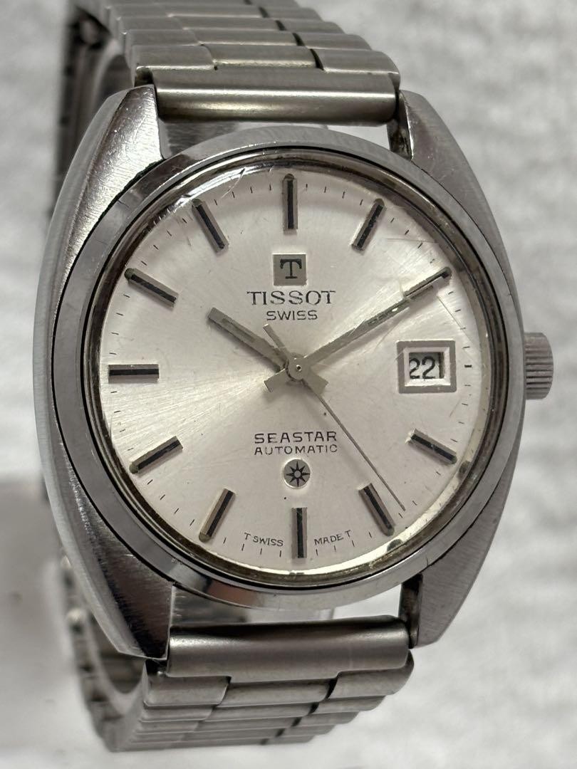 【美品】tissot seastar automatic watch　機械式 Vintage Tissot Seastar Seven Automatic Men's Watch | eBay