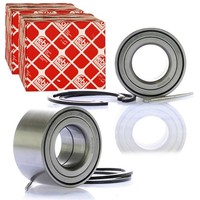 2X Febi Radlagersatz Ø67Mm FüR Opel Combo / Corsa C/D / Meriva A / Tigra Twintop