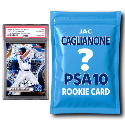 Jac Caglianone PSA 10 Graded Rookie Baseball Card Mystery Pack