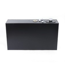 15 Gallon Aluminum Fuel Transfer Tank With Sending Unit For Truck Black