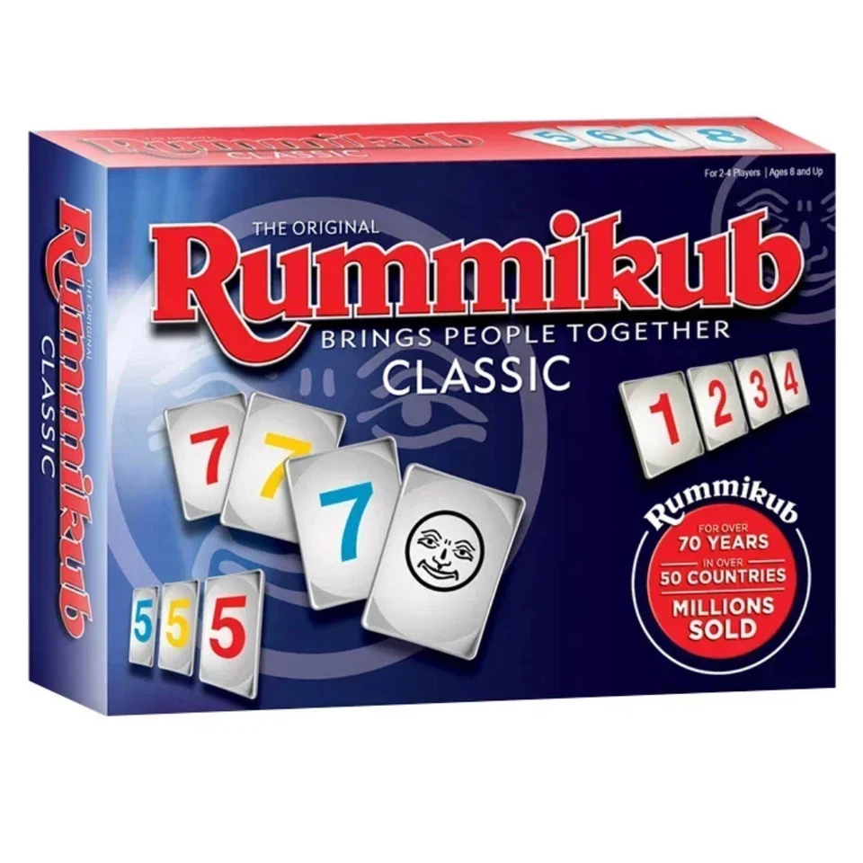 Rummikub 2-4 Player Game Ideal Classic Family Strategy Board Game Set All Age UK - Image 3 of 4