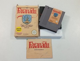 FAXANADU NINTENDO NES PAL-UKV (COMPLETE - MANUAL DAMAGED)