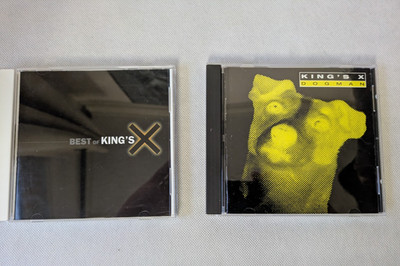 Lot of 2 Kings X CDs - Dogman - Best of Kings X